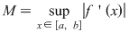 Math formula