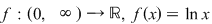 Math formula