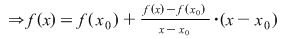 Math formula