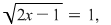 Math formula