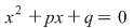Math formula