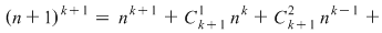 Math formula