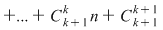 Math formula