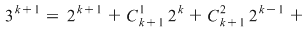 Math formula