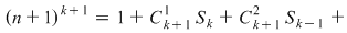 Math formula