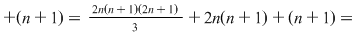 Math formula
