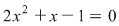 Math formula