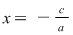Math formula