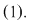 Math formula