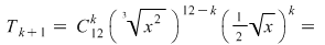 Math formula