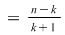 Math formula