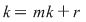 Math formula