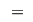 Math formula