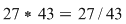 Math formula