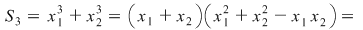 Math formula