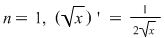 Math formula