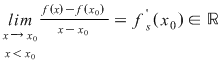 Math formula