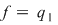 Math formula