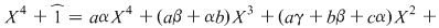 Math formula