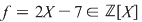 Math formula