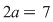 Math formula