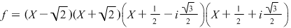 Math formula